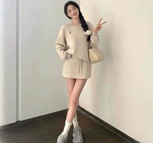 Load image into Gallery viewer, Sweater & Skirt Set #7291