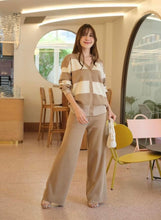 Load image into Gallery viewer, Big Stripes Knitted Terno Pants #5682 #820