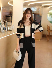 Load image into Gallery viewer, Big Stripes Knitted Terno Pants #5682 #820