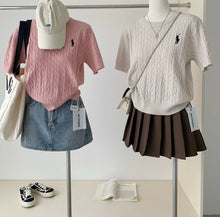 Load image into Gallery viewer, Round Neck Knitted Top #5692