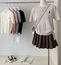 Load image into Gallery viewer, Round Neck Knitted Top #5692