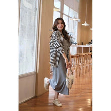 Load image into Gallery viewer, Striped Dress & Polo Set #BF