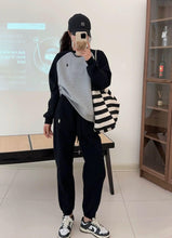 Load image into Gallery viewer, Two-tone Sweater & Pants Set #7695