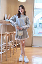 Load image into Gallery viewer, Longsleeve Ribbon Terno Mini Skirt #7836