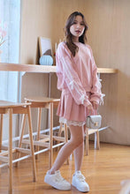 Load image into Gallery viewer, Longsleeve Ribbon Terno Mini Skirt #7836