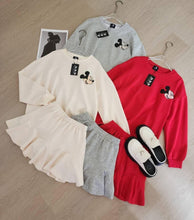Load image into Gallery viewer, Mickey Sweater & Skirt Set #7915