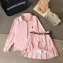 Load image into Gallery viewer, RL Longsleeves & Skirt Set #7927