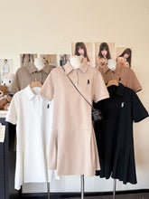 Load image into Gallery viewer, Korean Collared Shirt Dress #5006