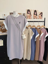 Load image into Gallery viewer, Round Neck Dress #5016