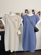 Load image into Gallery viewer, Round Neck Dress #5016