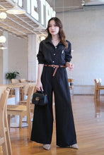 Load image into Gallery viewer, Longsleeve Stripes Terno Pants w/Belt 7907