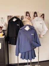 Load image into Gallery viewer, Longsleeve Terno Pleated Mini Skirt #7905