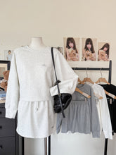 Load image into Gallery viewer, Longsleeve Terno Mini Skirt #5037