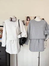 Load image into Gallery viewer, Longsleeve Terno Mini Skirt #5037