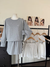 Load image into Gallery viewer, Longsleeve Terno Mini Skirt #5037