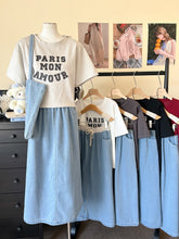 Load image into Gallery viewer, 3in1 Denim Terno Longskirt #5371