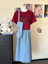 Load image into Gallery viewer, 3in1 Denim Terno Longskirt #5371