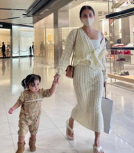 Load image into Gallery viewer, Knitted Terno Long Skirt and Longsleeve Top #2629