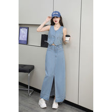 Load image into Gallery viewer, Denim Terno Longskirt #7295