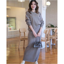 Load image into Gallery viewer, Knitted Longsleeve Terno Longskirt #1906 #817