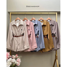 Load image into Gallery viewer, RL Terno Short w/ Belt #7532