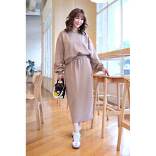 Load image into Gallery viewer, Longsleeve Terno Longskirt Embroidery #7600