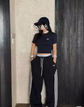 Load image into Gallery viewer, BKK Round Neck & Waist Pants Set 0668