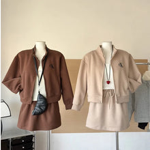 Load image into Gallery viewer, Longsleeve Terno Mini Skirt #7688