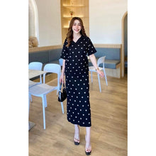 Load image into Gallery viewer, Knitted Polka Skirt Set 927
