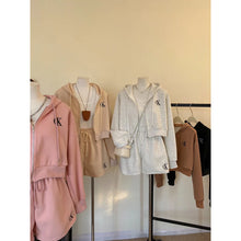 Load image into Gallery viewer, Korean Hoodie Longsleeve Terno Short #7700