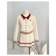 Load image into Gallery viewer, Longsleeve Knitted Terno Mini Skirt #78590