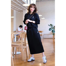 Load image into Gallery viewer, Longsleeve Terno Longskirt Embroidery #7600