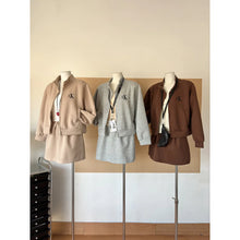 Load image into Gallery viewer, Longsleeve Terno Mini Skirt #7688