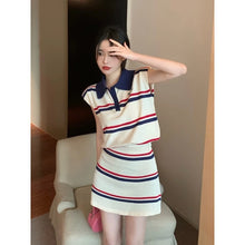 Load image into Gallery viewer, Knitted Skirt Set M1456