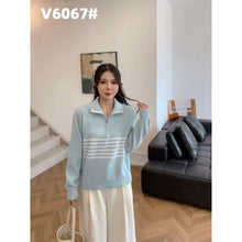 Load image into Gallery viewer, Longsleeve Knitted Top #V6067