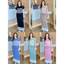 Load image into Gallery viewer, Knitted Skirt Set #913