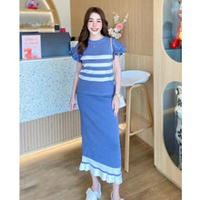 Load image into Gallery viewer, Knitted Skirt Set #913