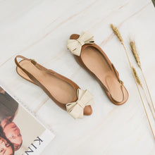Load image into Gallery viewer, Ribbonette Flat Sandals