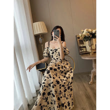 Load image into Gallery viewer, Shoulder Strap Elegant Dress #A3071