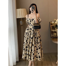 Load image into Gallery viewer, Shoulder Strap Elegant Dress #A3071