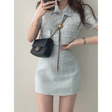 Load image into Gallery viewer, Tweed Terno Skirt #6616