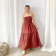 Load image into Gallery viewer, Ayannah Maxi Tube Dress Smocking Dress
