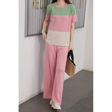 Load image into Gallery viewer, Pastel Knitted Terno Pants #8913
