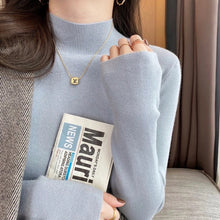 Load image into Gallery viewer, Longsleeves Soft Knitted Top #M1208
