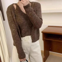 Load image into Gallery viewer, Knitted Cardigan Set #CS4
