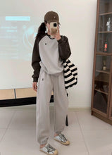 Load image into Gallery viewer, Two-tone Sweater &amp; Pants Set #7695
