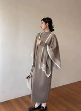 Load image into Gallery viewer, Fashion Knitted Maxi Dress w/ Cloak #6612
