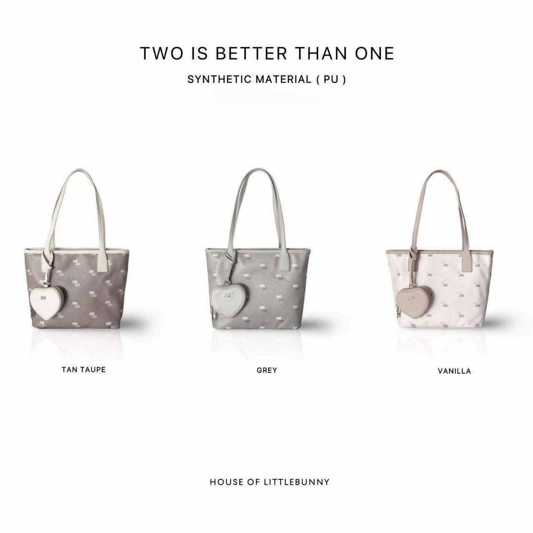 HOLB TWO IS BETTER THAN ONE TOTE 22CM