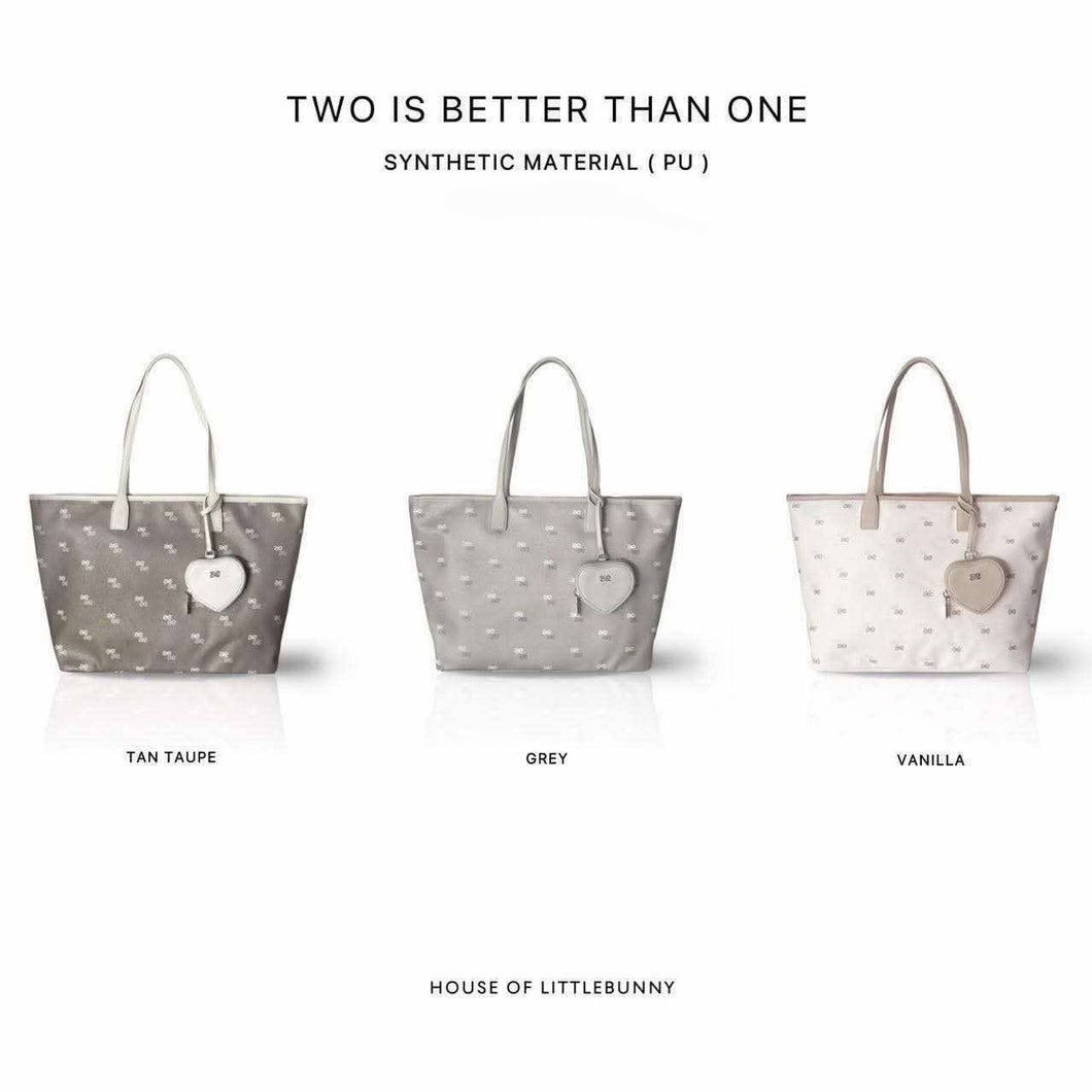 HOLB TWO IS BETTER THAN ONE TOTE 30CM