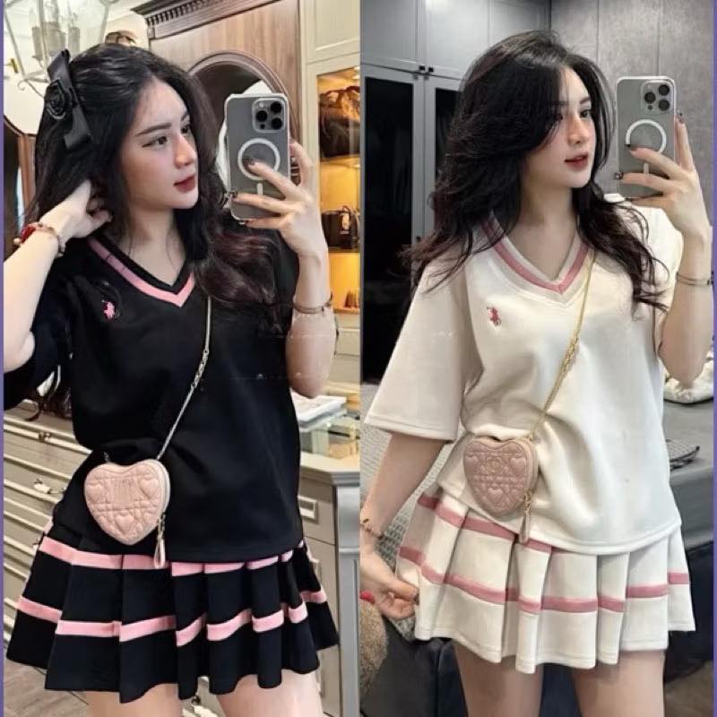Terno Pleated Mini Skirt #7821